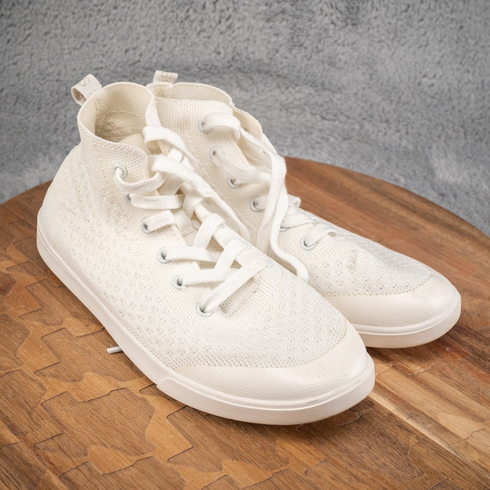 Suavs The Legacy Marshmallow High Top Lace Up Shoes Mens Size 6 / Women Size 8